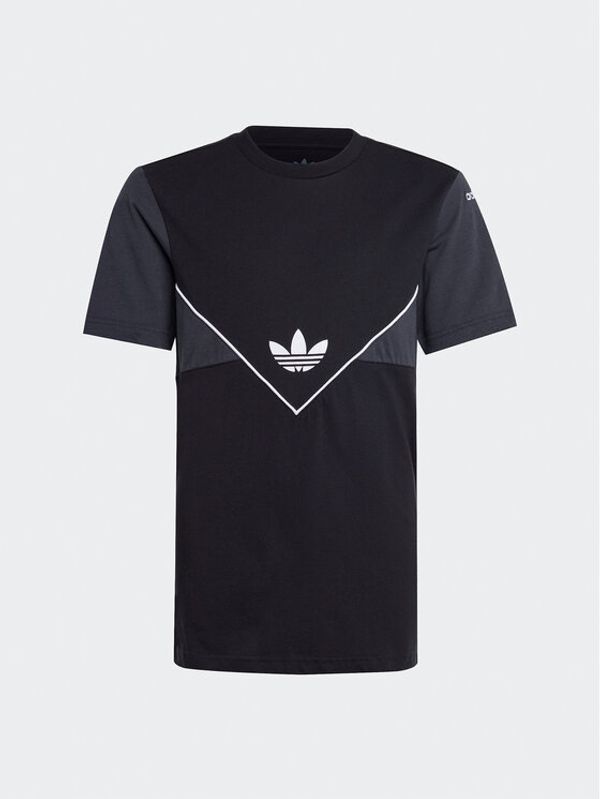 adidas adidas Тишърт Adicolor T-Shirt IC6243 Черен Regular Fit