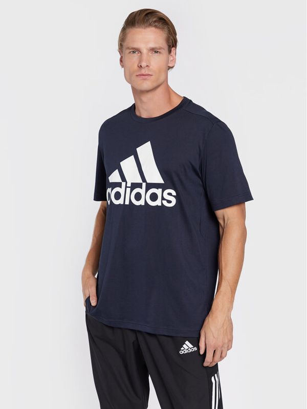 adidas adidas Тишърт Aeroready Designed 2 Move Feelready H30255 Тъмносин Regular Fit