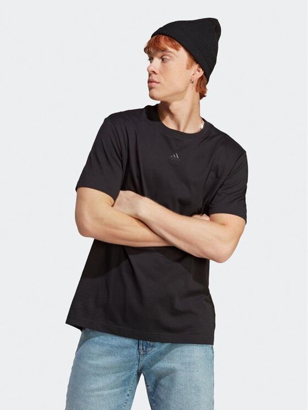 adidas adidas Тишърт ALL SZN IC9793 Черен Loose Fit