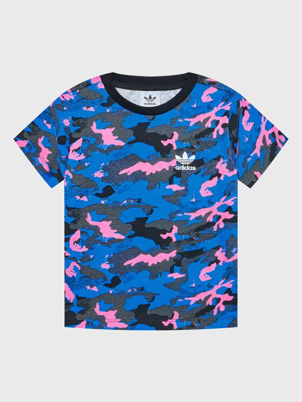adidas adidas Тишърт Allover HK0275 Цветен Regular Fit