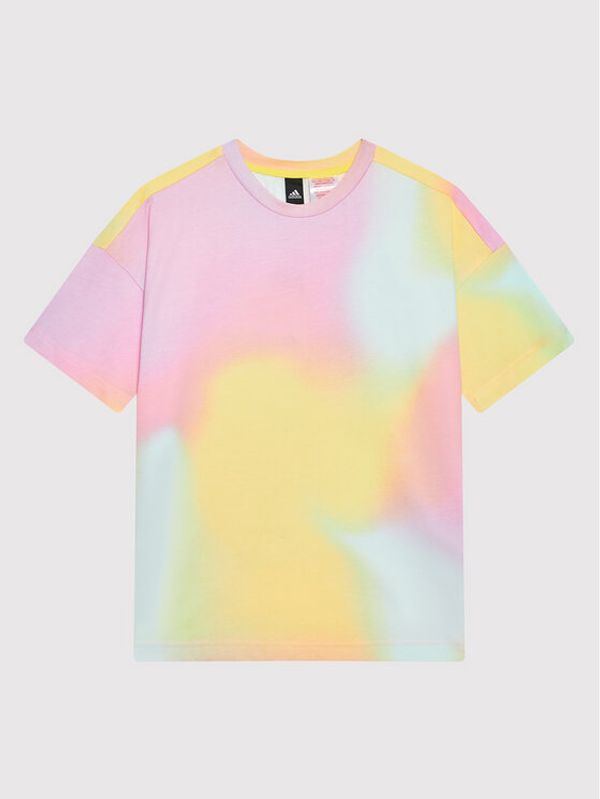 adidas adidas Тишърт Arkd3 Allover Print HU1788 Цветен Relaxed Fit