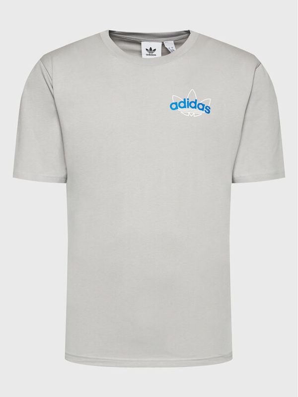 adidas adidas Тишърт Athletic Club HI2971 Сив Regular Fit