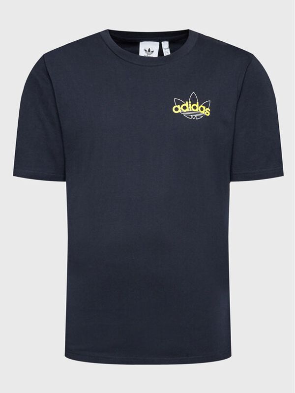 adidas adidas Тишърт Athletic Club HI2972 Тъмносин Regular Fit