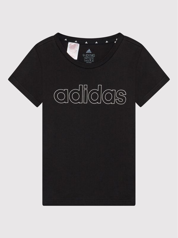 adidas adidas Тишърт Essentials GN4042 Черен Regular Fit