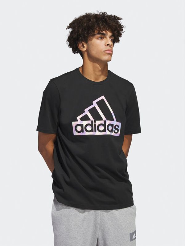 adidas adidas Тишърт Future Icons Graphic Short Sleeve T-Shirt H49660 Черен Regular Fit