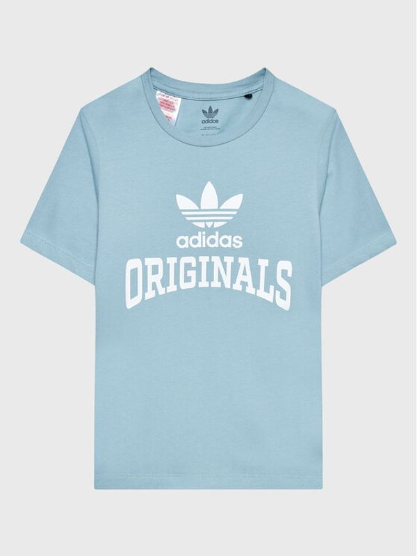adidas adidas Тишърт Graphic HL6872 Син Relaxed Fit