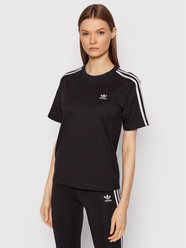 adidas adidas Тишърт HF7533 Черен Regular Fit