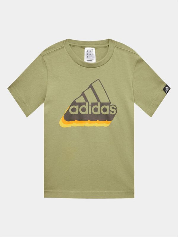 adidas adidas Тишърт HR8142 Зелен