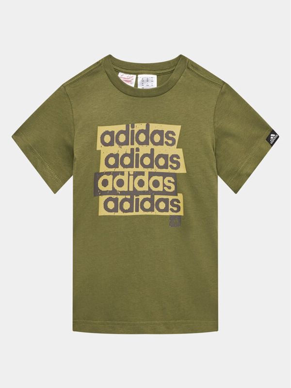 adidas adidas Тишърт HR8145 Зелен