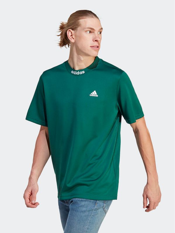 adidas adidas Тишърт IJ6462 Зелен Loose Fit