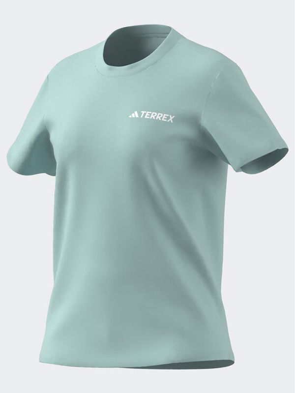 adidas adidas Тишърт IL2635 Електриков Regular Fit