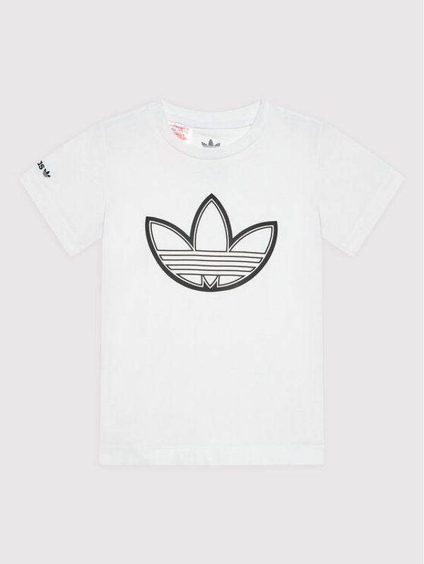 adidas adidas Тишърт Sprt Collection HE2068 Бял Regular Fit