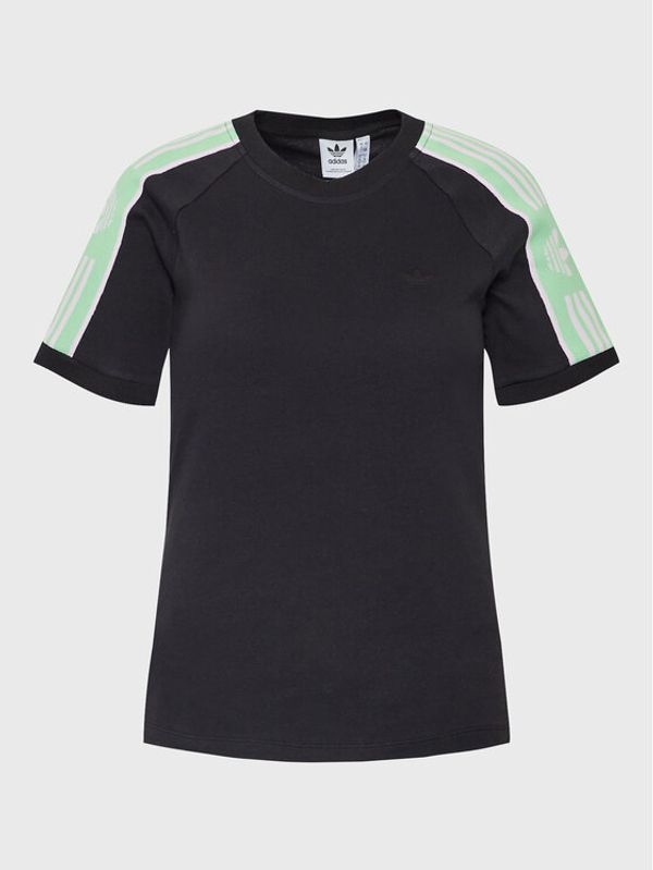 adidas adidas Тишърт Tape HL9170 Черен Regular Fit