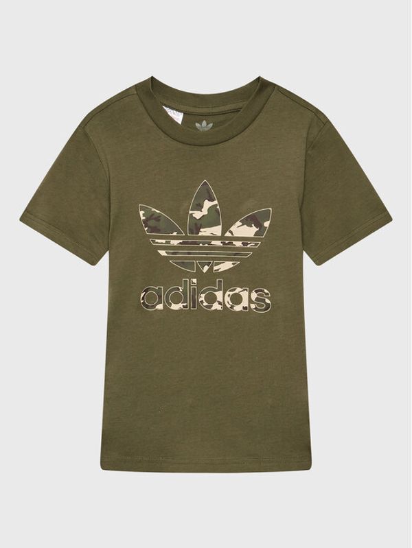 adidas adidas Тишърт Tee IC2135 Зелен Regular Fit