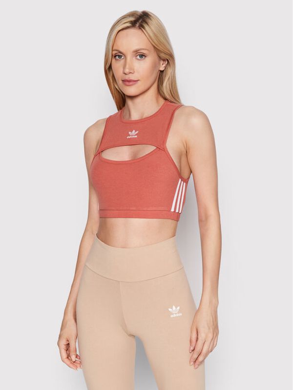 adidas adidas топ adicolor Classics HM2118 Оранжев Slim Fit