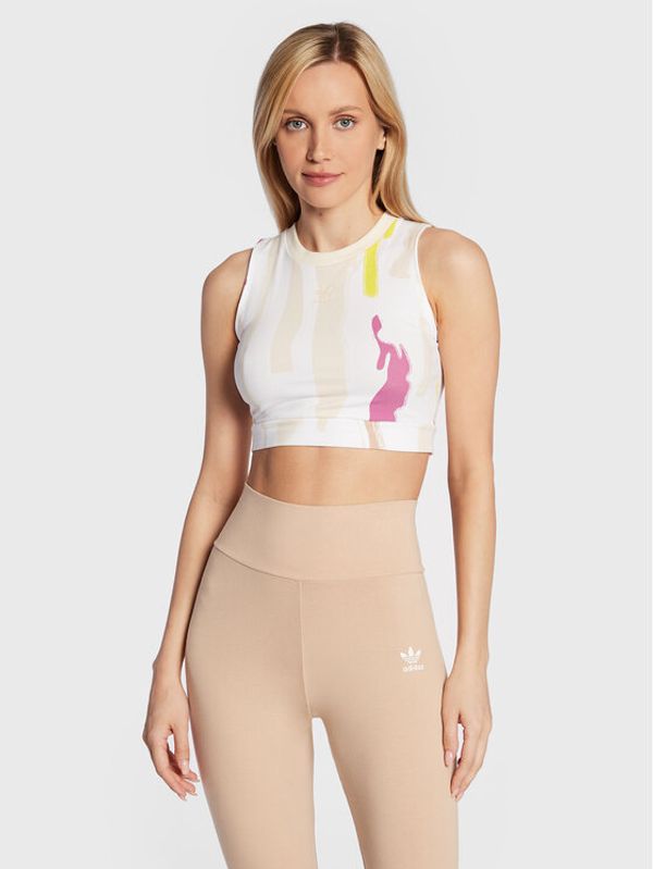 adidas adidas топ Thebe Magugu HM2620 Цветен Regular Fit