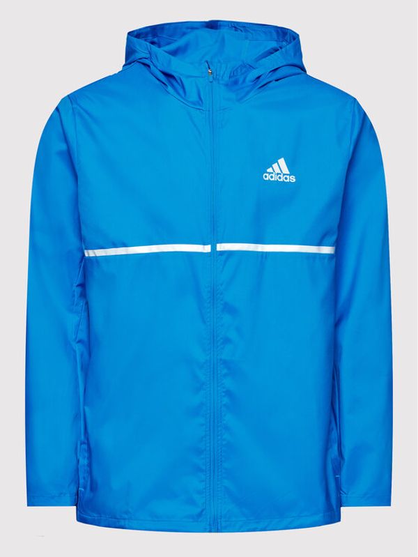 adidas adidas Яке за джогинг Own the Run HB7426 Син Regular Fit