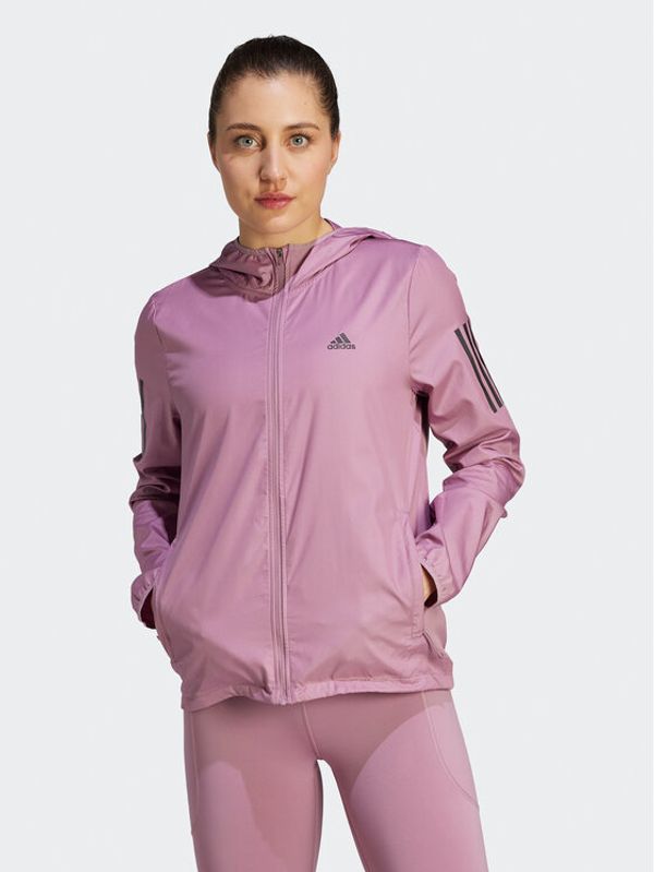 adidas adidas Яке за джогинг Own the Run IL4124 Розов Regular Fit