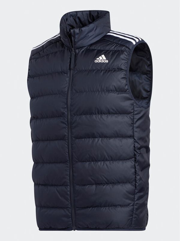 adidas adidas Зимно яке Essentials Light Down Vest GH4584 Син Slim Fit