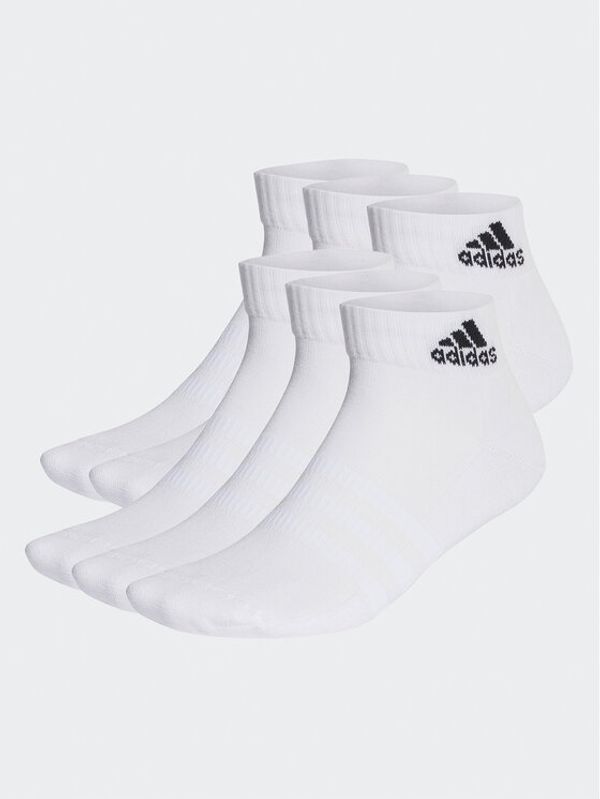 adidas Performance adidas Чорапи къси унисекс Cushioned Sportswear Ankle Socks 6 Pairs HT3442 Бял
