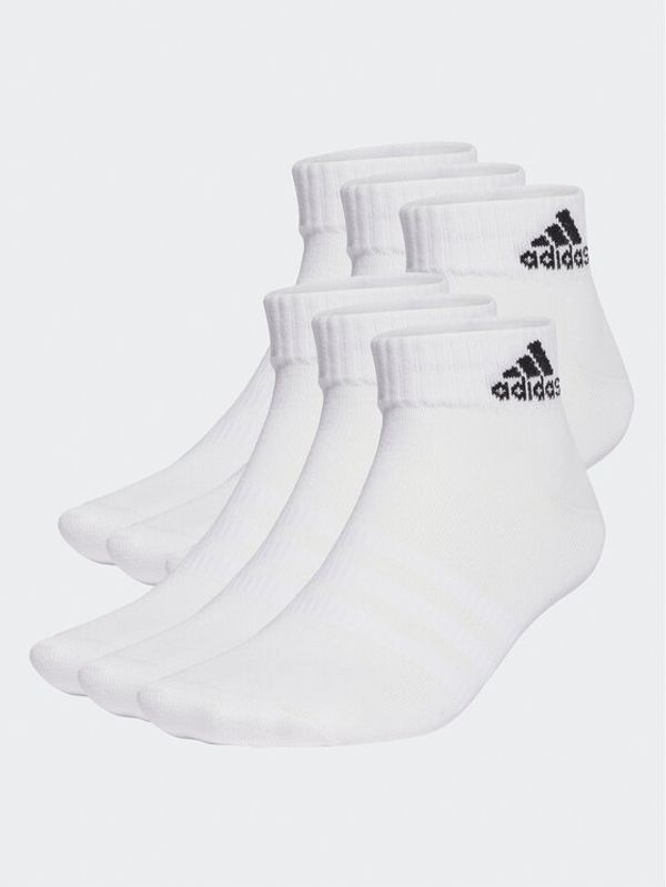 adidas Performance adidas Чорапи къси унисекс Thin and Light Sportswear Ankle Socks 6 Pairs HT3430 Бял