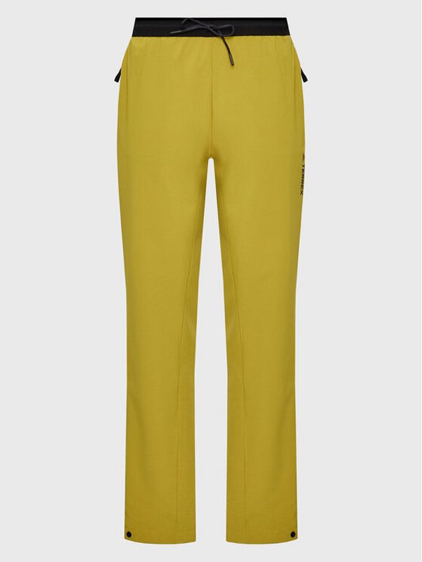 adidas Performance adidas Долнище анцуг Terrex Liteflex HH9259 Зелен Relaxed Fit