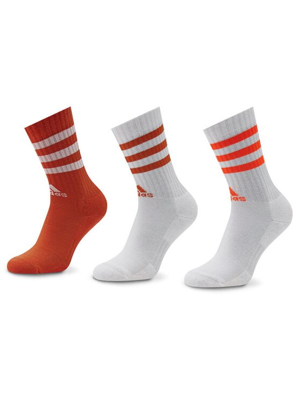 adidas Performance adidas Комплект 3 чифта дълги чорапи мъжки 3-Stripes IC1324 Цветен