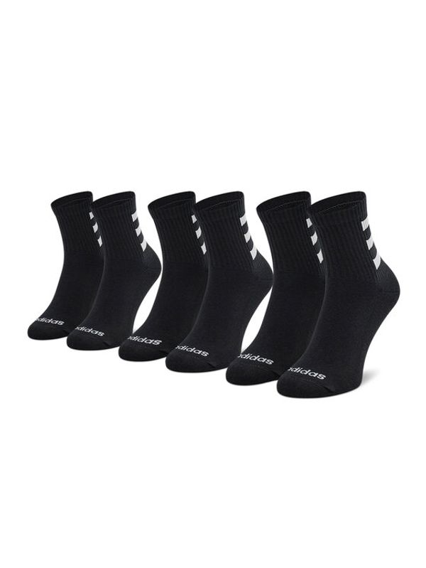 adidas Performance adidas Комплект 3 чифта дълги чорапи мъжки HC 3S Quart 3PP HD2212 Черен