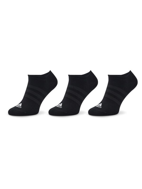adidas Performance adidas Комплект 3 чифта къси чорапи унисекс Twin And Light IC1327 Черен