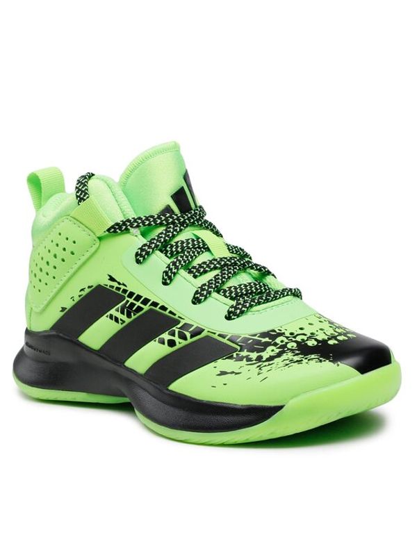 adidas Performance adidas Обувки Cross Em Up 5 K Wide HQ8496 Зелен