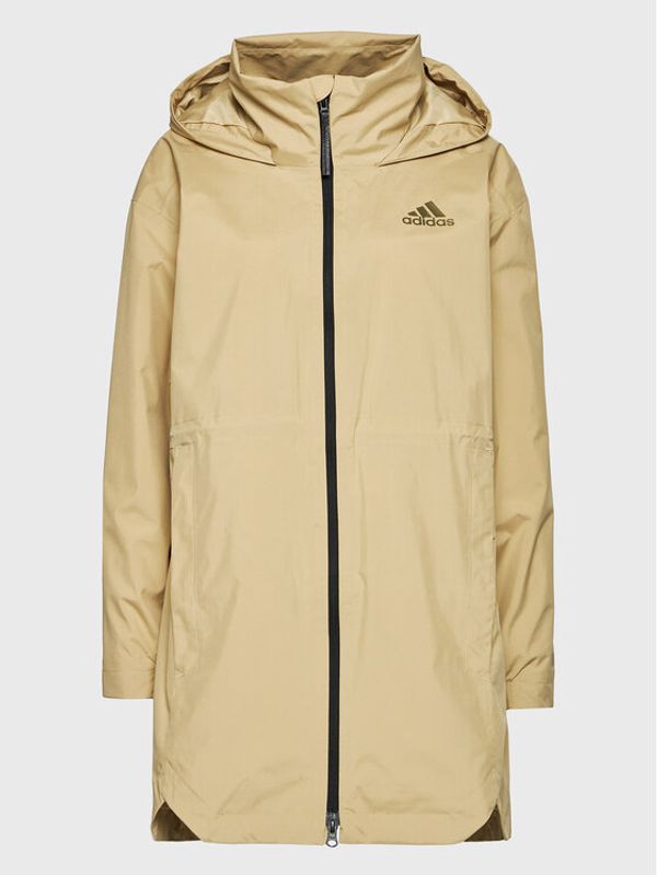 adidas Performance adidas Парка Traveer Rain.Rdy GT6549 Бежов Loose Fit