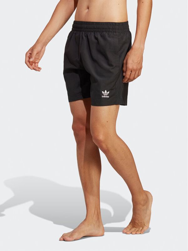 adidas Performance adidas Плувни шорти Originals Essentials Solid Swim Shorts HT4411 Черен Regular Fit