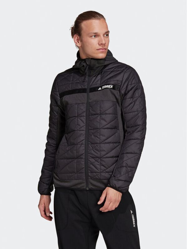 adidas Performance adidas Преходно яке Terrex Multi Hybrid Insulated Jacket GU6487 Черен Slim Fit