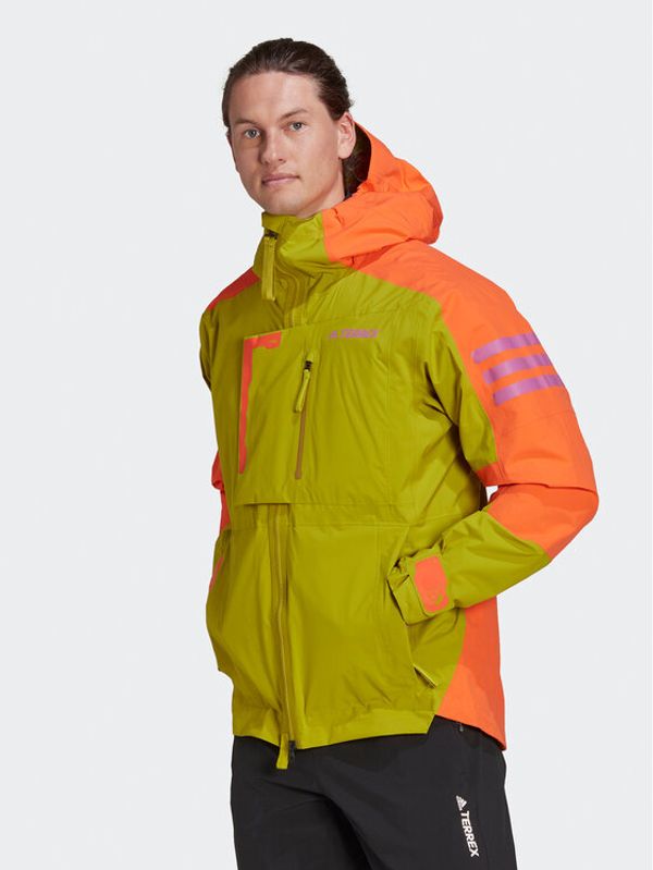 adidas Performance adidas Преходно яке TERREX XPLORIC RAIN.RDY HIKING JACKET HH9241 Зелен Regular Fit