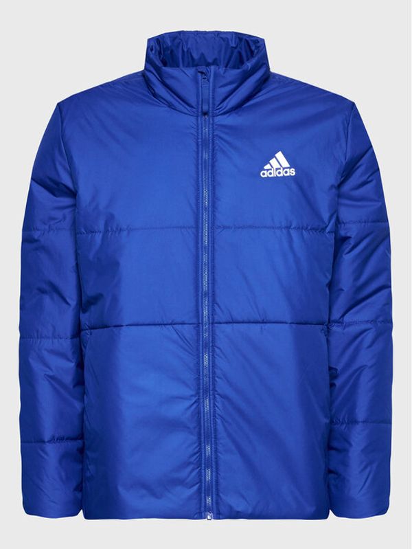 adidas Performance adidas Пухено яке Bsc 3-Stripes HE1458 Син Regular Fit