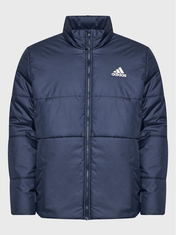 adidas Performance adidas Пухено яке Bsc 3-Stripes HG6272 Тъмносин Regular Fit