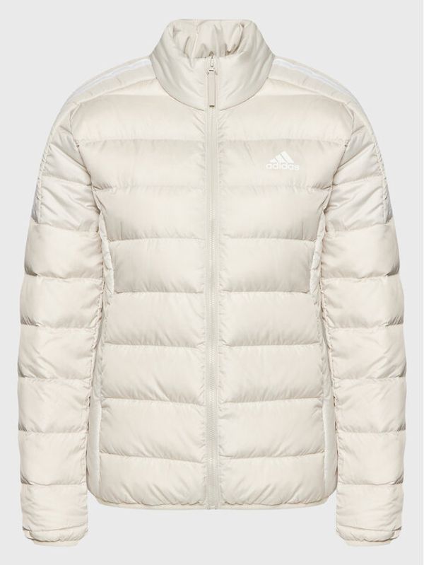 adidas Performance adidas Пухено яке Essentails Down HK4664 Екрю Slim Fit