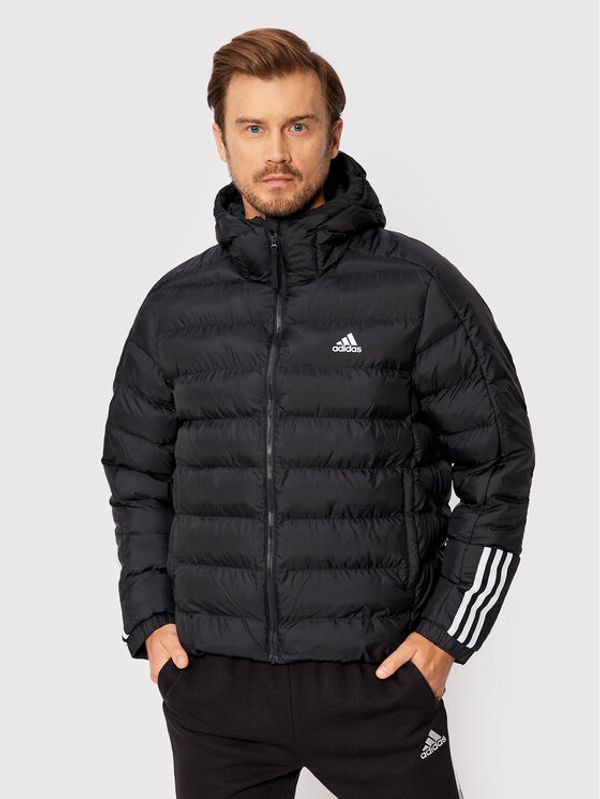 adidas Performance adidas Пухено яке Itavic 3-Stripes Midweight GT1674 Черен Regular Fit
