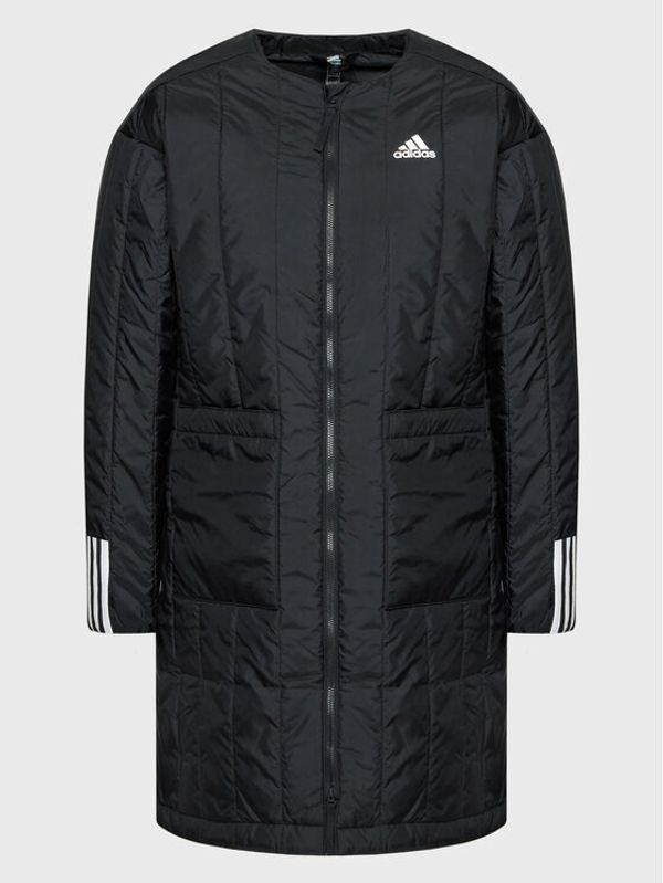 adidas Performance adidas Пухено яке Itavic HG8711 Черен Regular Fit
