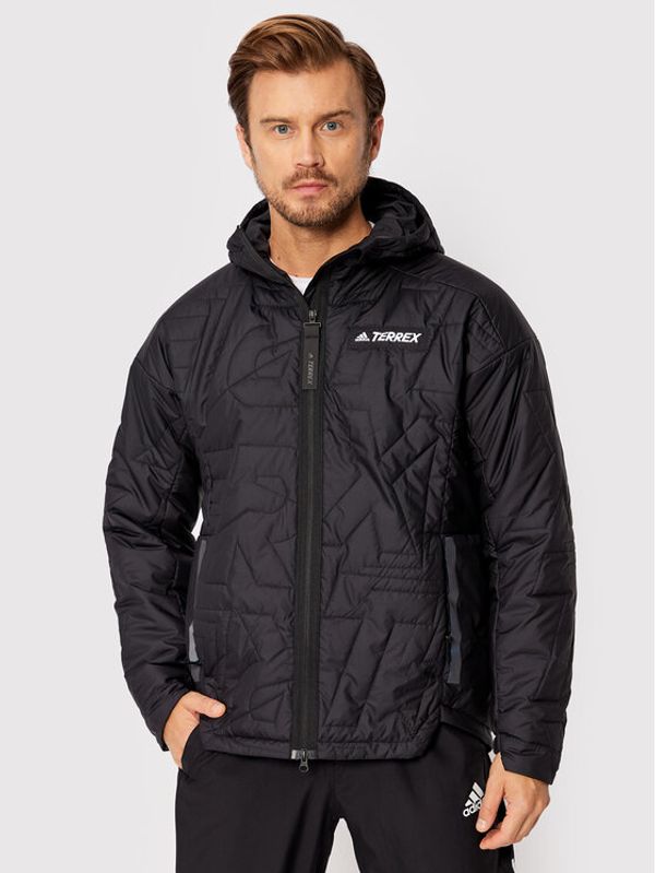 adidas Performance adidas Пухено яке Terrex Myshelter Primaloft GQ3698 Черен Regular Fit