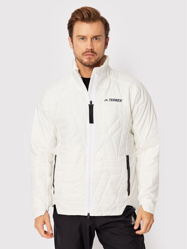 adidas Performance adidas Пухено яке Terrex Myshelter Primaloft GQ3700 Бял Relaxed Fit