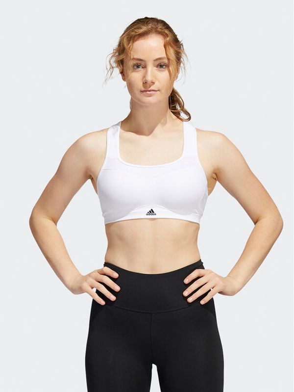 adidas Performance adidas Спортен сутиен adidas TLRD Impact Training High-Support Bra HC5399 Бял