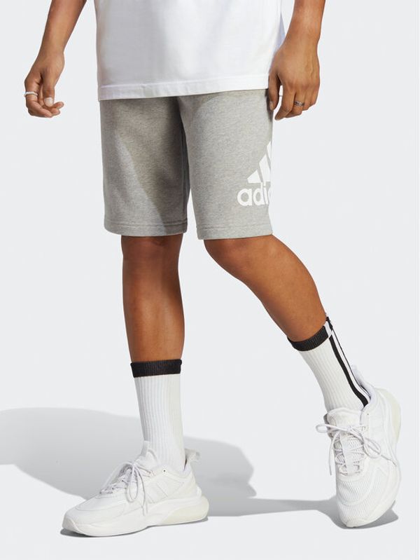 adidas Performance adidas Спортни шорти Essentials Big Logo IC9403 Сив Regular Fit