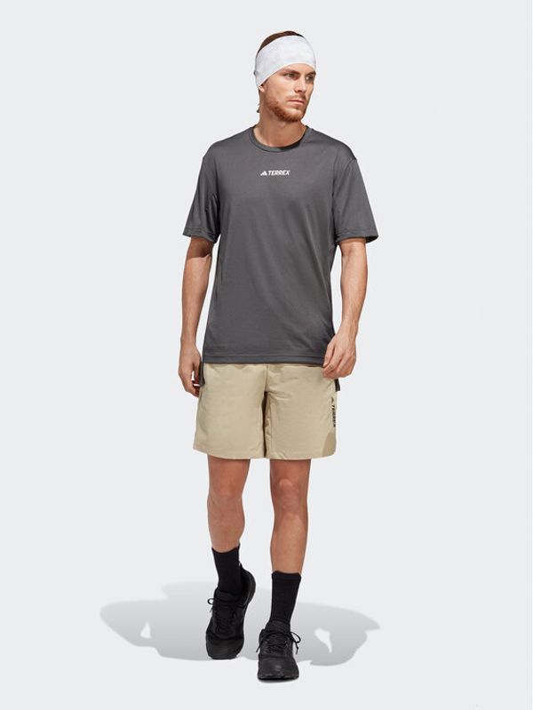 adidas Performance adidas Спортни шорти Terrex Liteflex Hiking Shorts HS9773 Бежов Loose Fit