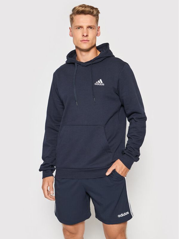 adidas Performance adidas Суитшърт FeelCozy Hoodie H12216 Тъмносин Regular Fit