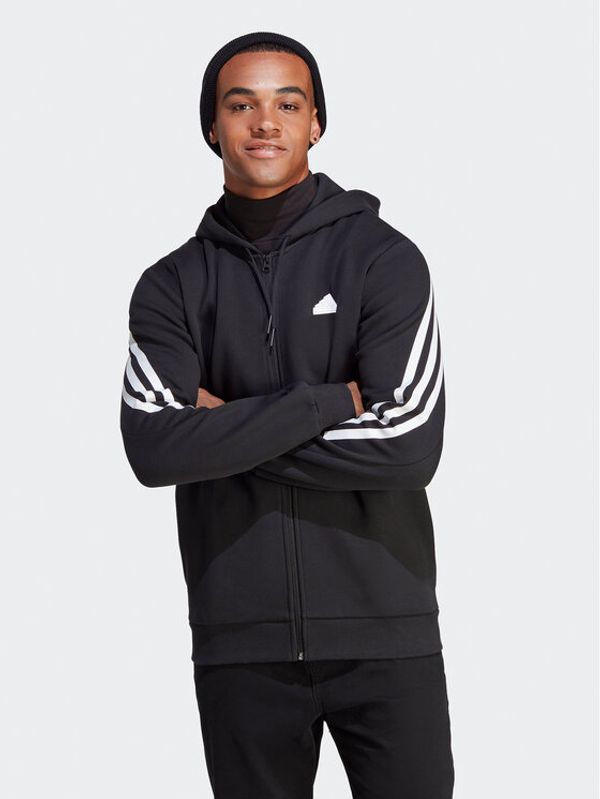 adidas Performance adidas Суитшърт Future Icons 3-Stripes IC6712 Черен Regular Fit