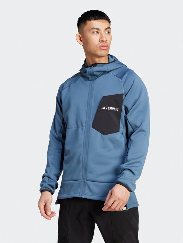 adidas Performance adidas Суитшърт Terrex Xperior IP4143 Син Regular Fit