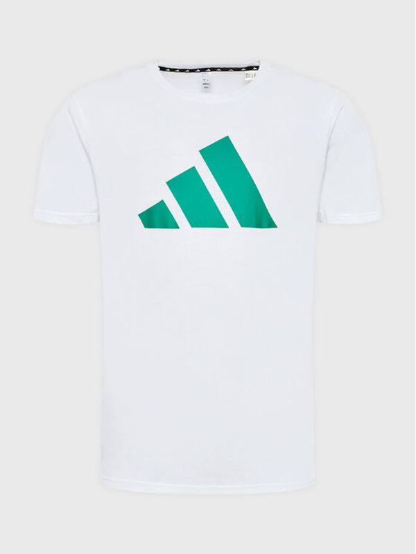 adidas Performance adidas Тениска от техническо трико Essentials Feelready Logo IC1219 Бял Regular Fit