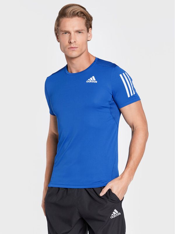 adidas Performance adidas Тениска от техническо трико Own The Run HL5984 Тъмносин Regular Fit