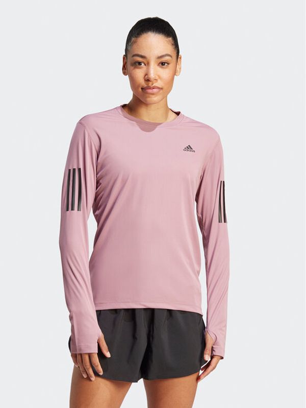 adidas Performance adidas Тениска от техническо трико Own the Run IL4121 Розов Regular Fit